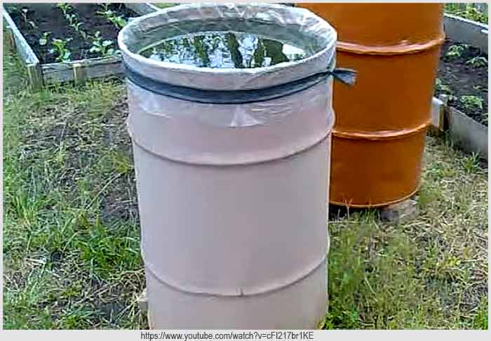 Быстрый ремонт бочки для воды