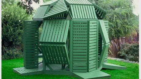Интерактивная 3D беседка меняют облик сада