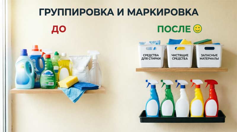 контейнеры для хранения на балконе